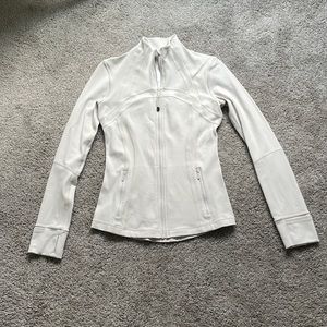 This is a lulu lemon define jacket/size 6/ color white opal!